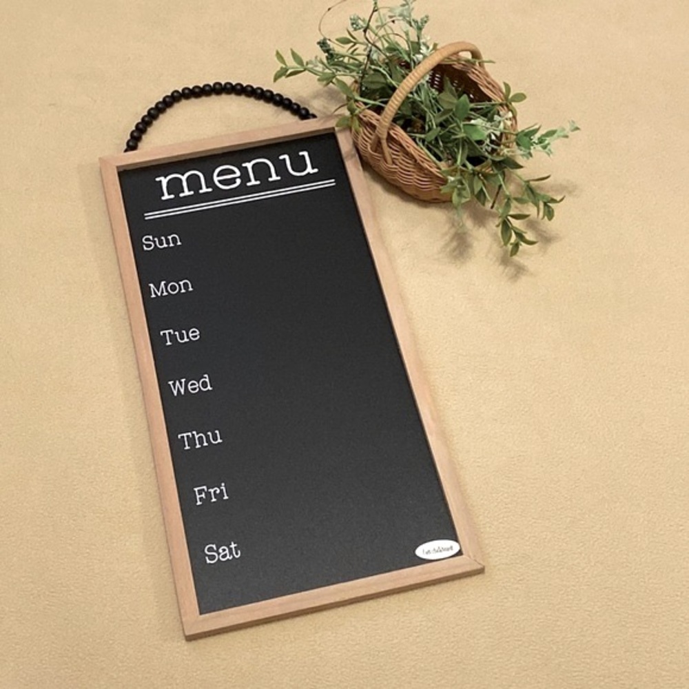 Farmhouse Menu Chalkboard